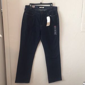 NWT LEVIS 525 Perfect Waist Straight-Leg Jeans